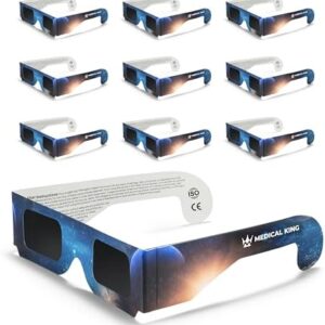 review medical king solar eclipse glasses 10 pack a safe and certified
